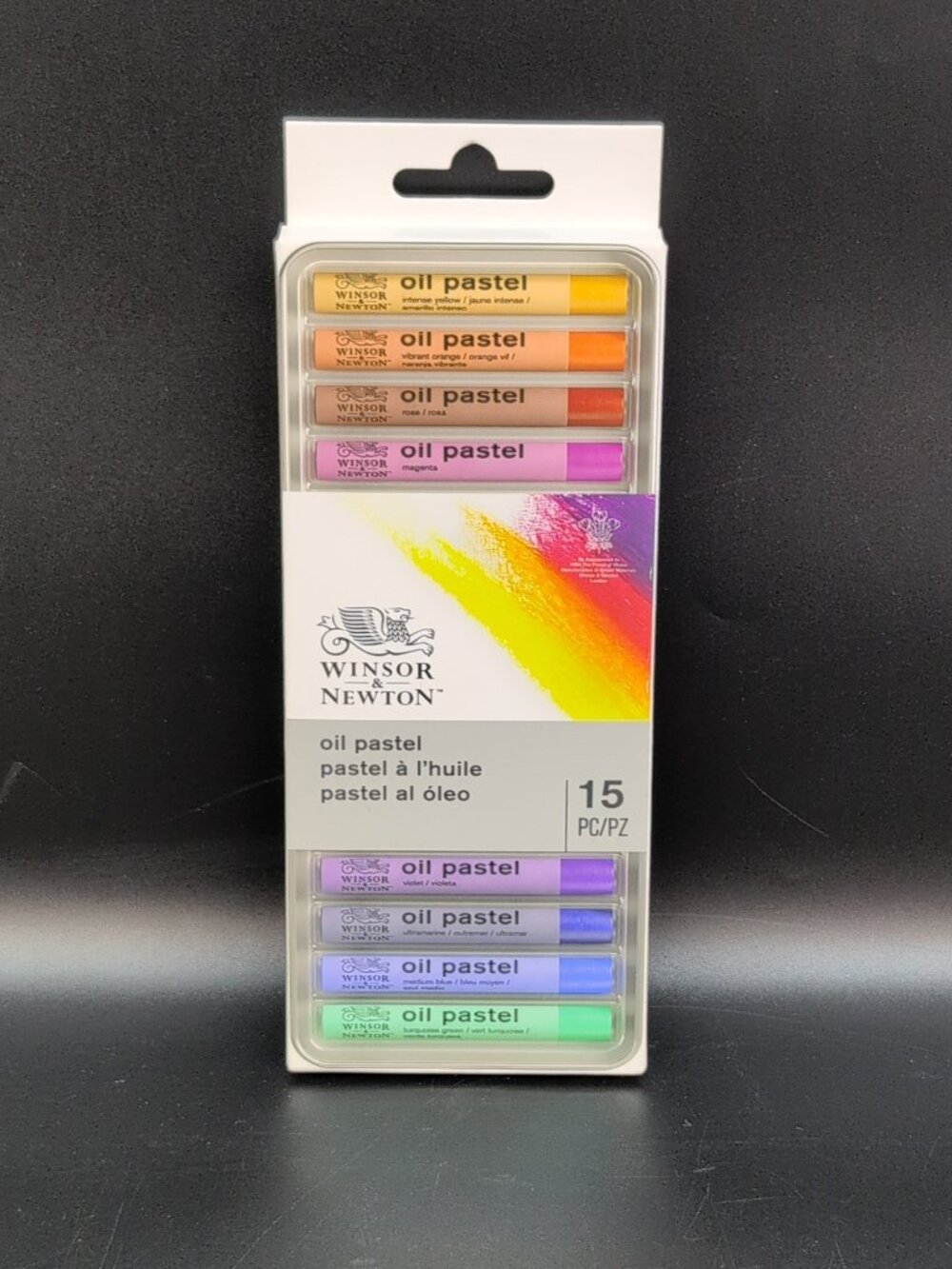 Winsor & Newton Artists Oil Pastels Set Assorted Colors Of 15 Pcs